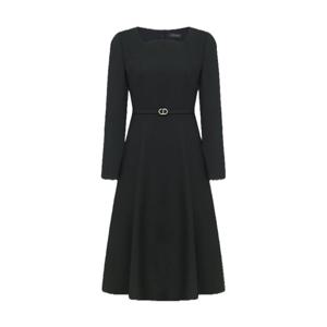 [린(의류)]타린크 벨티드 원피스 LGWOPQB980