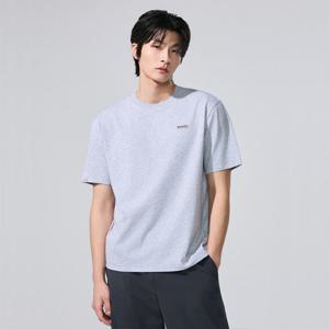 디스커버리 26SS 남성 여성 유니 프레시벤트 세미오버핏 스몰로고 반팔티셔츠 DXRS75063