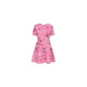 26 SS 베르사체진스꾸뛰르 바로크 프린트 미니 드레스 80HAO918NS756 TP450365487