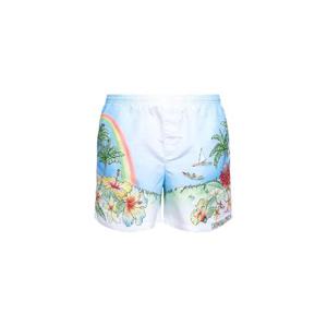 26 SS 카사블랑카 알로하 프린트 멀티컬러 쇼츠 MSP26TR03203EXBCSWIM TP450389103