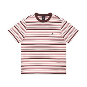 캉골 멀티 스트라이프 티셔츠 2819 핑크 KSECST28190