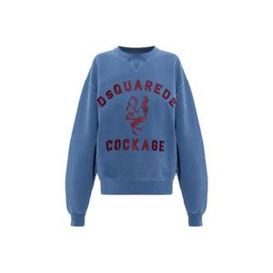 디스퀘어드2 자수 크루넥 스웨트셔츠 S75GU0629D25030