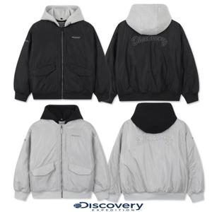 디스커버리키즈DKPD11061키즈 후드 디태처블 봄버 패딩 점퍼