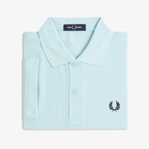 [공식][M6000] 플레인 프레드페리 셔츠 - 볼보이블루/다크에어포스 AFPM2616000-97A