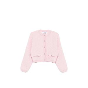 모스키노 퀼팅 플랩 포켓 가디건 A09230507