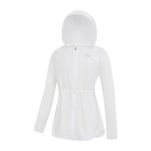 아레나]코어 집업 롱커버업A6BL1QR42WHT-MN