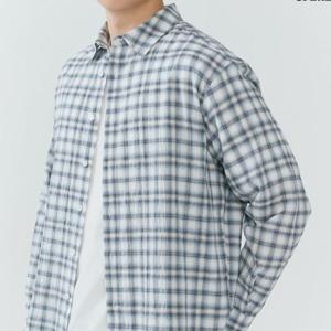 잠뱅이 HC09 남성 베이직 체크셔츠 AQ1WWH204 BL