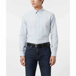 HUGO BOSS 26SS ELLOY BELT (50553210 001) (폴리시드 핀 버클 그레인 레더 벨트)