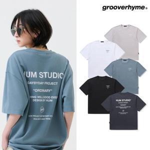 [HUM]유니) C100 20S 싱글 흄 스튜디오 반팔티(레귤러핏)(LHTMCTR702M)