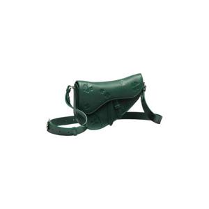 디올 클로버 자수 카프스킨 새들 백 브라이트 그린 1ADPO413TRD-H620