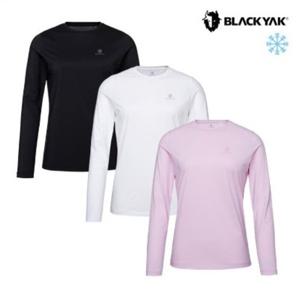 여성 자외선 차단 냉감 이너 아이스 라운드 베이스레이어 1BYETMV502 GD