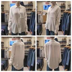 리바이스 여성 유틸 리티 셔츠 화이트 A8745-02