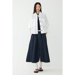 [톰보이]밴딩 데님 플레어 스커트 9176262985