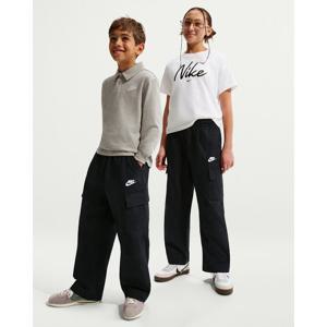 [나이키키즈(플레이키즈)]나이키 클럽 우븐 카고 팬츠 블랙 8-15세 A261PT325P