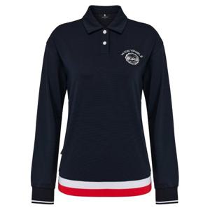 [와이드앵글]CO 배색 포인트 폴로 스웨트셔츠 WWP26251N9