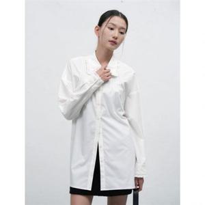 제너럴아이디어 프릴 카라 루즈핏 셔츠 [WHITE] WBE3L03514 383653