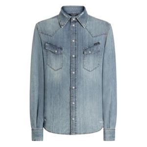 돌체앤가바나 데님 셔츠 G5OD5D G8OJ3S9001 Blue