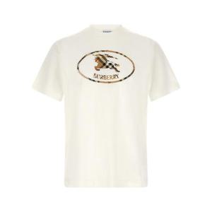 버버리 반팔 티셔츠 8123437CHALK White