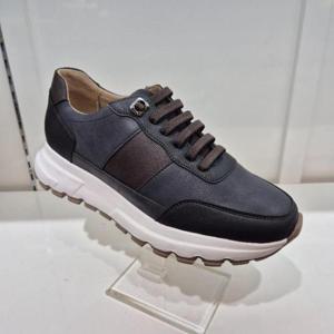 엘칸토 HC11 소가죽 남성 스니커즈 M8X2U6T1359