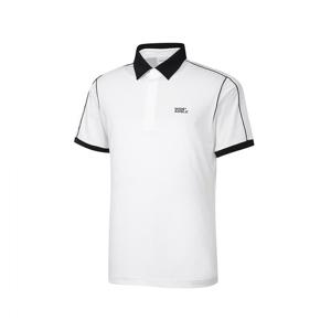 [와이드앵글] 남성 CO 티핑 폴로 티셔츠 WMM24278W2