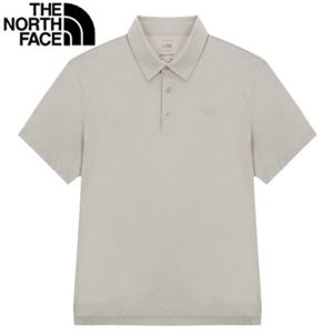 노스페이스 NT7PS08B 남여공용 레귤러핏 기본 카라티 올데이 반팔 폴로 티셔츠