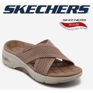 [스케쳐스] 여성 고워크 아치 핏 슬리퍼  -SP0WSCGM142 MD