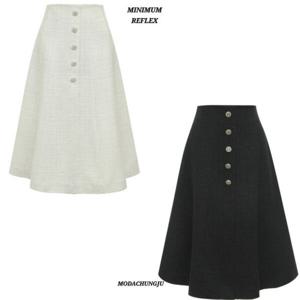 [미니멈]MD 트위드 미디 플레어 스커트 MD MYBAWS4340 M_CJ