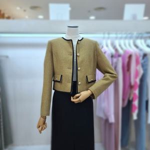 [잇미샤][잇미샤] 카라리스 텍스처 블록 셋업 울자켓(ITOAWJK632