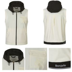 [벤제프][벤제프골프] 여성 풀집업 배색후드 VEST BR1MWTV604CM
