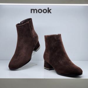 [무크]여성 세련된 스웨이드 앵클부츠 422605 IM HGSF1SD