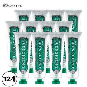 [아토세이프][아토세이프]덴티본조르노 구취 치약 100g 12개_684