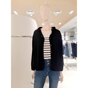 [숲]후드  컬러 긴팔 가디건 SC4GD33