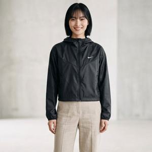 나이키 데일리 NSW 윈드러너 여성 루즈 우븐 후드 재킷 HJ1183-010