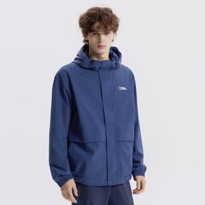 내셔널지오그래픽 N261UJP960 오르카 타슬란 후드 아웃포켓 점퍼 DARK BLUE