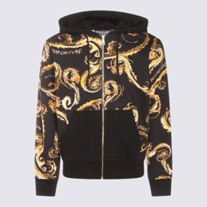 베르사체 Chromo 쿠튀르 RegularFit 지퍼 후디 크로모 꾸뛰르 레귤러핏 후드집업 77GAI3Z1 FS161 G89