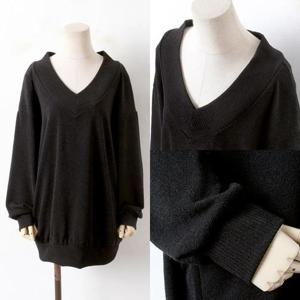 [강물처럼]위쉬몰 WW 데일리브이넥니트티(3125H301) 빅사이즈 (9