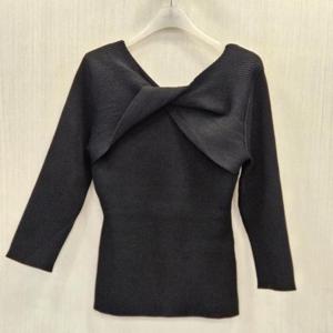 미센스 HC42 앞꼬임 골지 니트 MB59KNM601Z