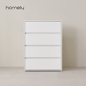 홈리 셀렉트 드레스룸 와이드 수납 800 4단 서랍장