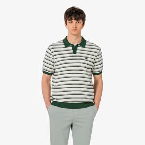 [라코스테공식] 남성 멀티 스트라이프 부클 믹스 반팔 스웨터 폴로 셔츠 PH578E-56G 132