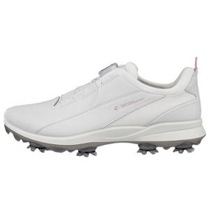 에코 여성 골프화 바이옴 스파이크 가죽 화이트 2025