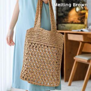 [로즈블로썸][멜팅브라운] 여성 여름숄더백 라탄숄더백 휴양지가
