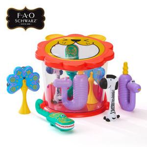 [토이트론]F.A.O슈와츠-프리스쿨-정글 동물 악기 놀이 세트-1149016171