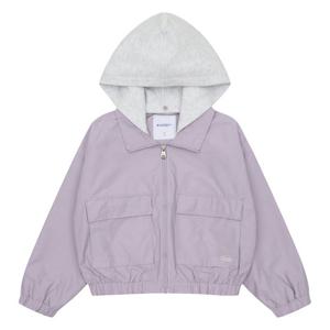 [에꼴리에][에꼴리에] 여아 후드 탈부착 아웃포켓 점퍼 24A0152_