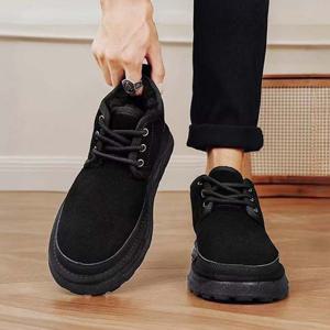 클래식워커 캐주얼 기모 남성 2컬러 플리스 미니멀 워커