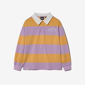 [휠라키즈] 스트라이프 럭비 티셔츠 (FK2RLH1103X_LVI)