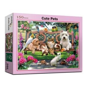 [하비스]직소퍼즐 풍경 명화 귀여운 애완동물 150피스 PL286