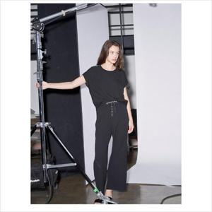 올리비아로렌 HC04 포켓 배색 와이드 팬츠 VOCDL5M5431