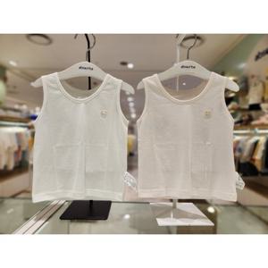 [압소바] (백일,돌선물)테디코튼모달 런닝(2종세트)(A1B11501)