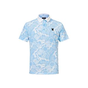 [와이드앵글] 남성 CO 혼디어 그래픽 폴로 티 WMM26275IC