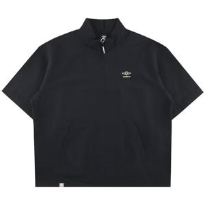 엄브로 클래식 반팔 스탠넥 아노락 UR124CWT31BLK